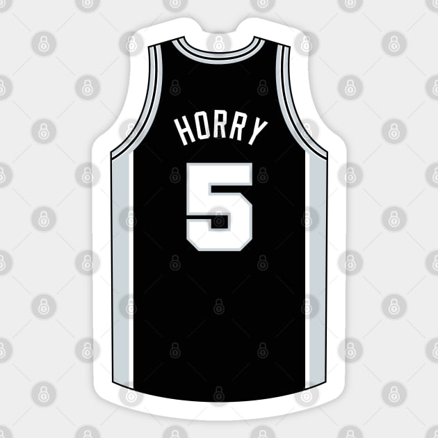 Robert Horry San Antonio Jersey Qiangy Sticker by qiangdade